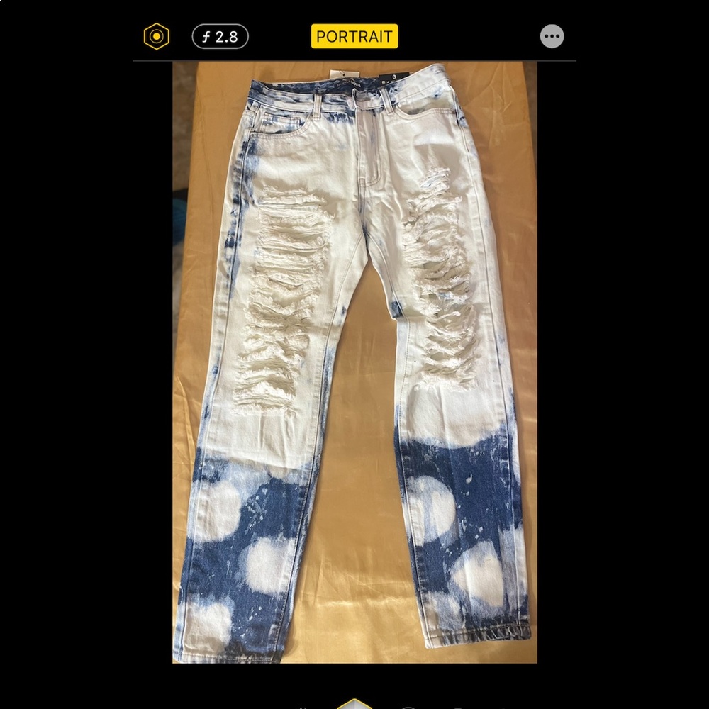 Stained Jeans